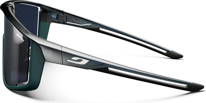Immagine prodotto Julbo Fury Schwarz Durchscheinend Glänzend Grün Matt REACTIV 03 (Nero traslucido lucido, JULBO Reactiv 0-3)
