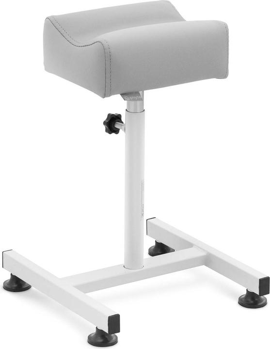 Physa Beinstütze Fusspflege Fussstütze Beinauflage Hocker 24 x 22 cm grau bis 80 kg