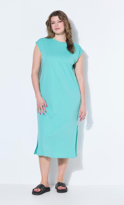 Produktbild Studio Untold Jersey-Midikleid, oversized, ärmellos, Seitenschlitze (46)