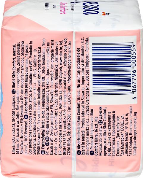 Actual product image dm Jessa Ultra-Binden Skin Comfort (16 x)