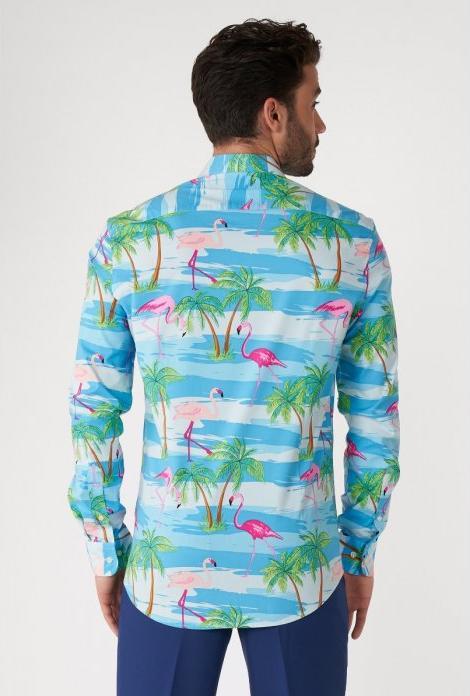 Actual product image OppoSuits Flaminguy - Flamingo (XXL)