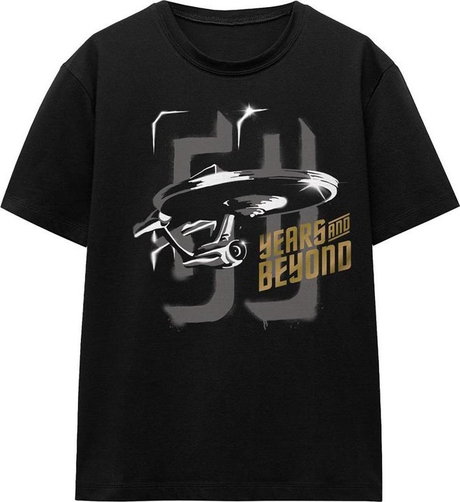 Star Trek Beyond Unisex Adult 50 Years & Beyond T-Shirt (XXL)