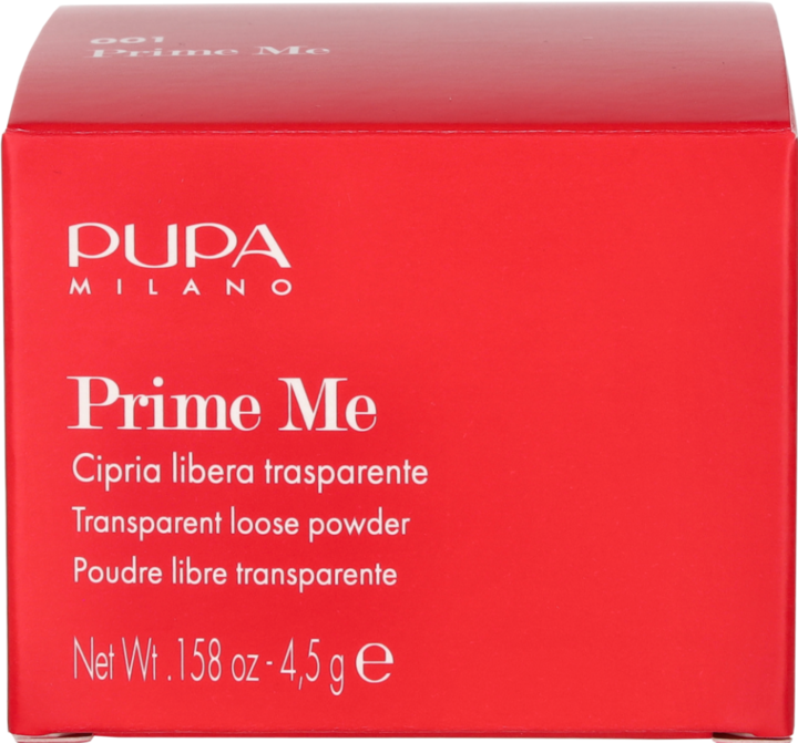 Produktbild Pupa Milano Pupa - Prime Me Fixative Loose Pudding Transparent 4.5G (001 Translucent)