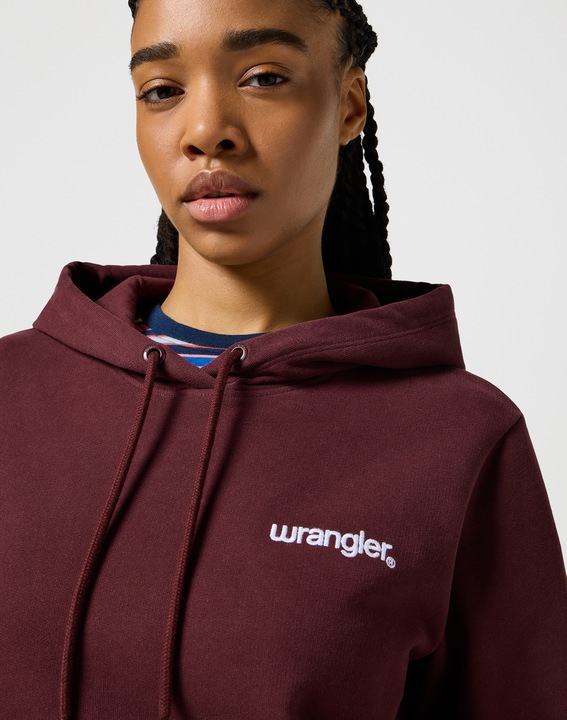 Actual product image Wrangler Hoodie Regular Hoodie (M)