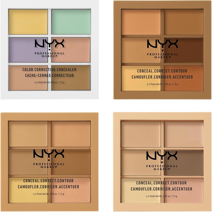 Actual product image NYX Professional Make-Up 3C Colour Correcting (4 Cream)