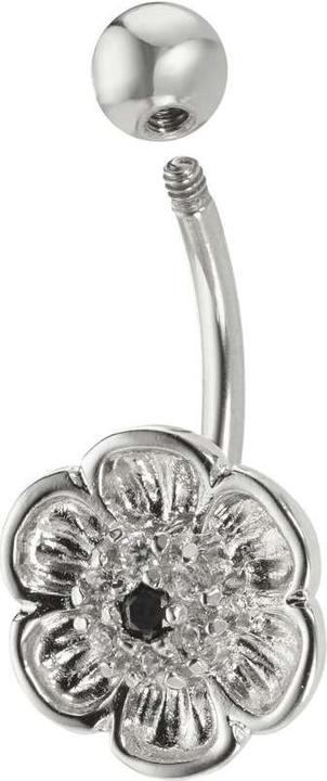 Produktbild Bijouteria Bauchpiercing (Kristall, Chirurgenstahl 316L, Messing rhodiniert)