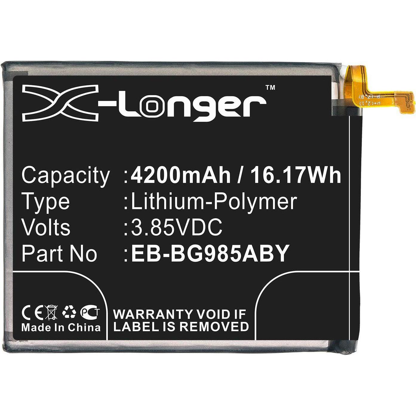CoreParts Mobile Battery for Samsung, Smartphone Akku