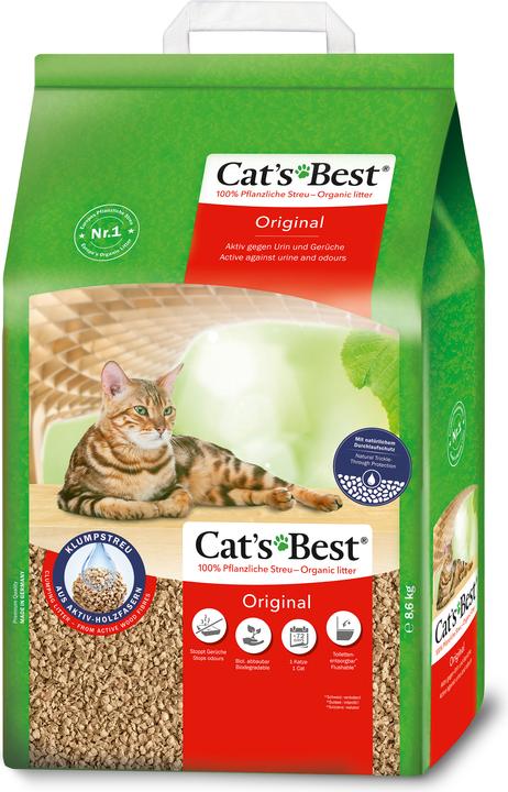 Cat's Best Cat Litter Original 20L (Clumping, 8.60 kg)