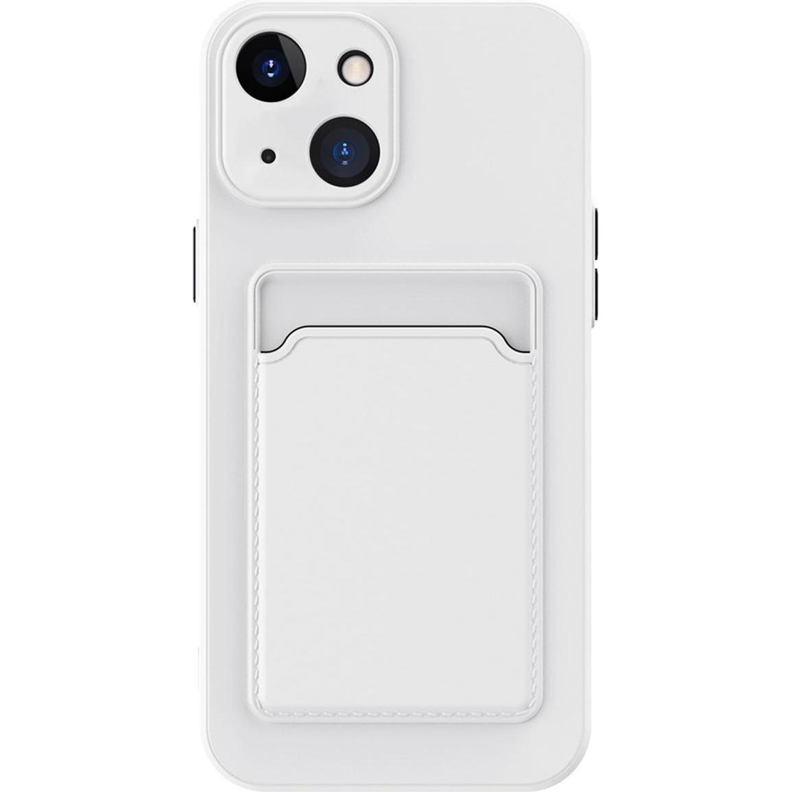 König Design Schutz Handy Hülle für Apple iPhone 15 Case Back Cover Etuis Bumper Kartenfach (Apple iPhone 15), Smartphon...