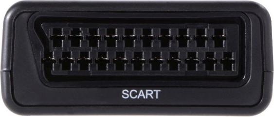 Actual product image Hapena Scart to HDMI 2451010002 Converter,720/1080p,USB-powered