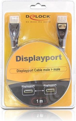 Produktbild Delock DisplayPort — DisplayPort (5 m, DisplayPort, 1.2)
