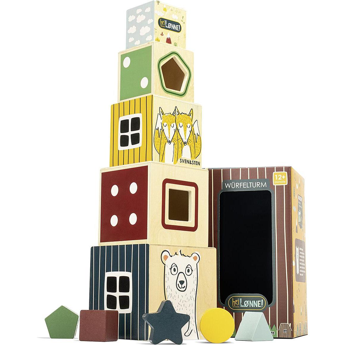 Hej Lønne Holz-Würfelturm