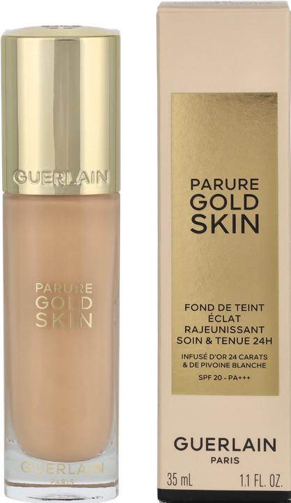 Image du produit Guerlain Parure Fond de teint fluide or 2n - 35 Ml (2N Neutre)