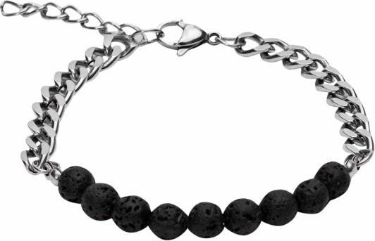 HCA Armband,VIRO,Lavastein.607139 (18 cm, Edelstahl)