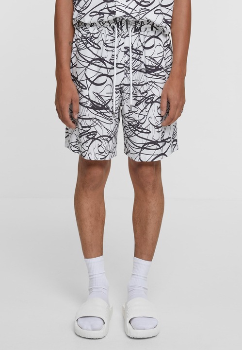 Actual product image Urban Classics Viscose AOP Resort Shorts - 17034 (3XL)