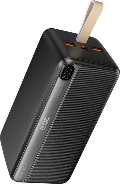 Productafbeelding Krüger&Matz POWER BANK Kruger&Matz 40000 mAh Li-Ion met QC- en PD-functies (40000 mAh)