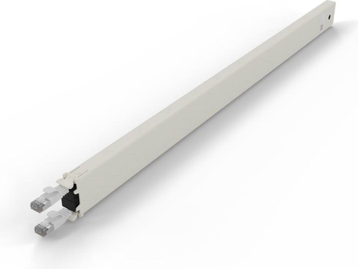 Actual product image PATCHBOX Cassette / 30RU / STP / White (U/FTP, CAT6a, 1.80 m)