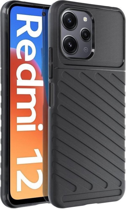 Produktbild OEM Other THUNDER case for XIAOMI Redmi 12 4GC black (Xiaomi Redmi 12)