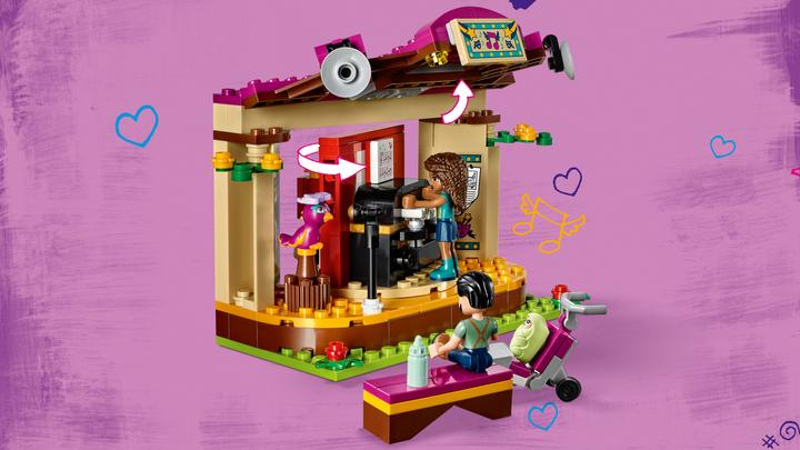 Actual product image LEGO Andreas stage in the park (41334, LEGO Friends)