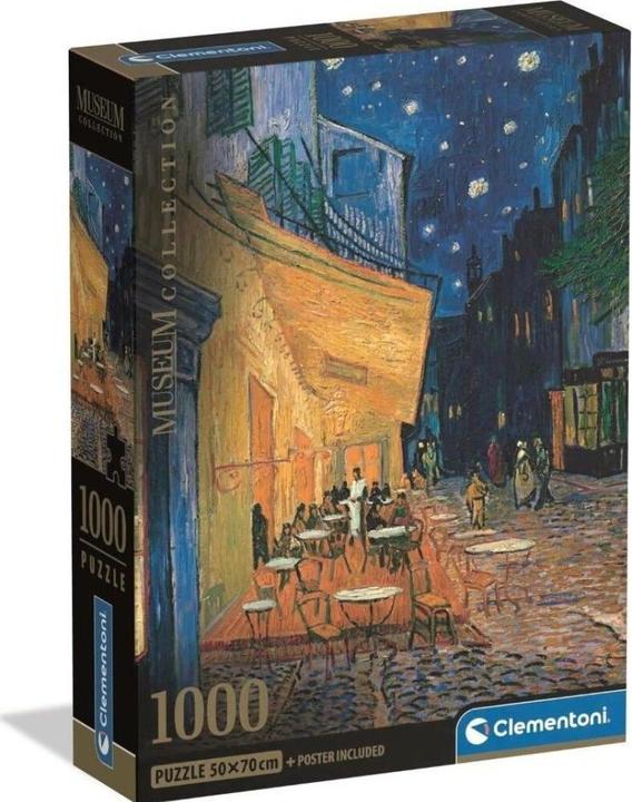 Clementoni Jigsaw Puzzle 1000 Museum Van Gogh - Esterno Di Caffe