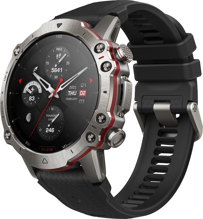 Produktbild Huami Smartwatch Amazfit Falcon Czarny (W2029OV1N) (47.20 mm)