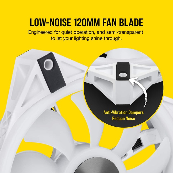Image du produit Corsair iCUE QL120 RGB (120 mm, 1 x)