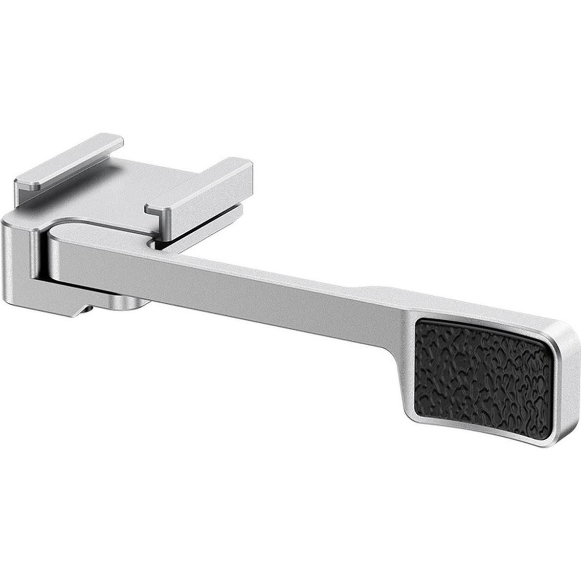 JJC TA GFX100RF Silver Thumb Up Grip (Impugnatura), Impugnatura + Battery grip, Argento