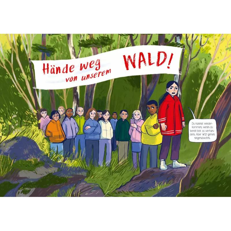 Thumbnail - Hände weg von unserem Wald!, Kinderbücher von Nora Dåsnes