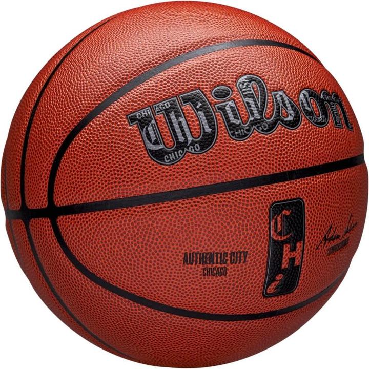 Immagine prodotto Wilson Pallone Chicago Bulls NBA Authentic City (7)