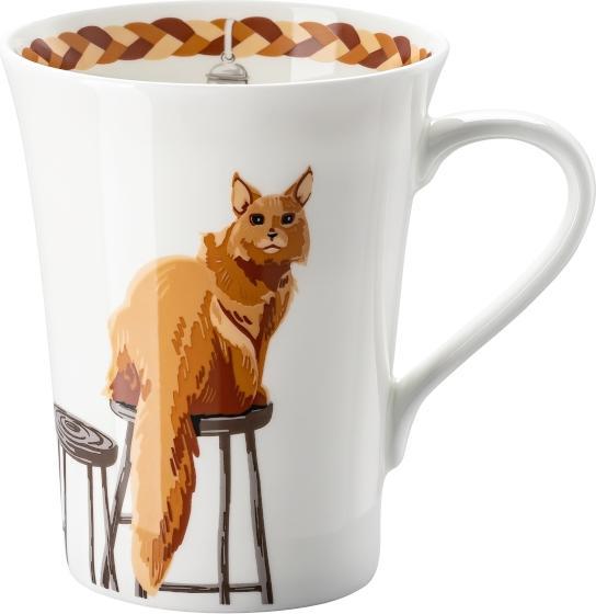 Actual product image Hutschenreuther My Mug Collection - Maine Coon - Mug with handle (400 ml, 1 x)