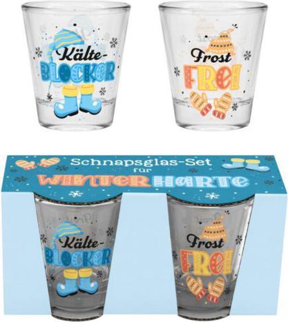 Sheepworld Schnapsglas-Set (2x, Schnapsgläser + Shotgläser)