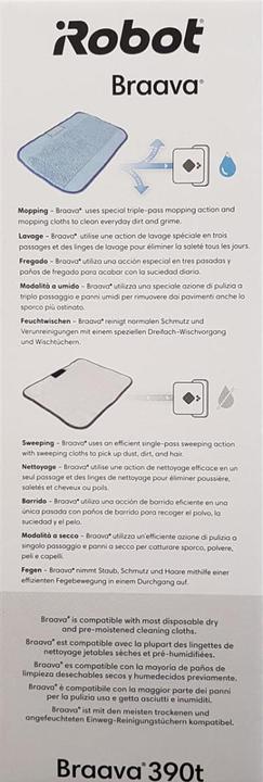Productafbeelding iRobot Braava 390 T (Robot dweil)