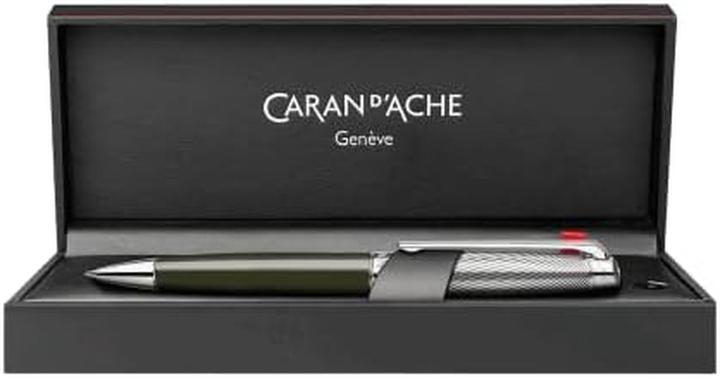 Image du produit Caran d'Ache Caran dAche Balpen LEMAN SLIM speciale editie in de kleur Terre dOmbre, 4789.016 (Terre d'Ombre, 1x)