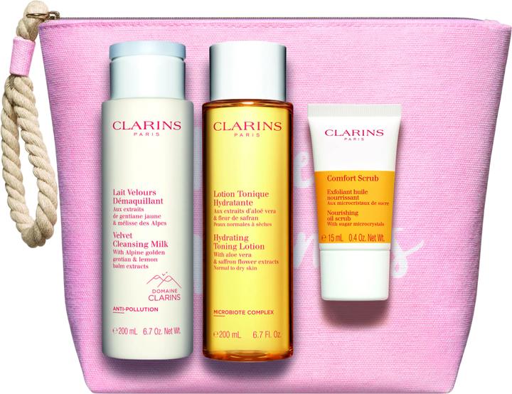 Actual product image Clarins Specials - Perfect Cleansing Set for Normal to Dry Skin (Facial care set)