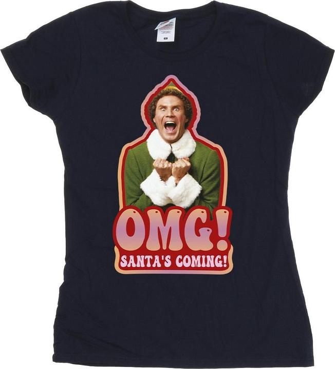 Produktbild Elf Santa's Coming TShirt (S)