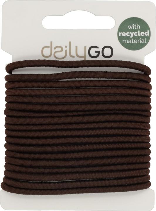 Image du produit DailyGo Haargummi 18 Stück, Braun (Élastiques à cheveux)