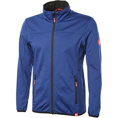 Magni, Herren, Jacke, Tech-Fleecejacke kornblau/schwarz meliert Gr. M Fortis Elements (M), Blau, M