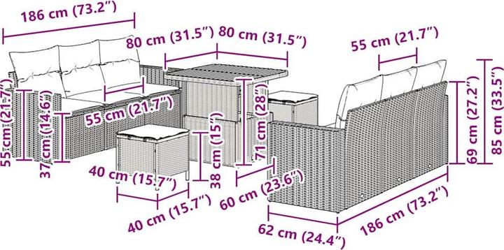 Produktbild vidaXL Ariel