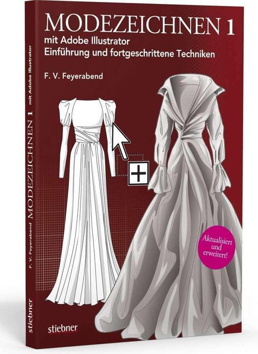 Produktbild Modezeichnen 1 mit Adobe Illustrator (Deutsch, F. Volker Feyerabend, 2018)