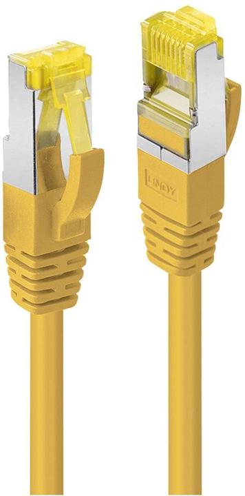 Productafbeelding Lindy 5m RJ45 S/FTP LSZH netwerkkabel, gele Cat.6A stekker, Cat.7 ruwe kabel (S/FTP, CAT6a, 5 m)
