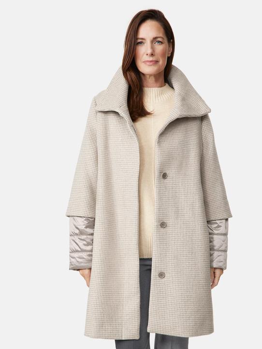 Actual product image Gerry Weber Short coat with material patch long coat - 63714 (44)