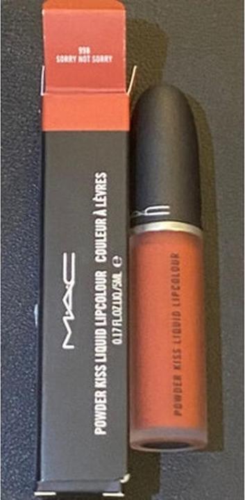 Produktbild MAC Cosmetics Powder Kiss Liquid Lipcolour (Sorry not Sorry)