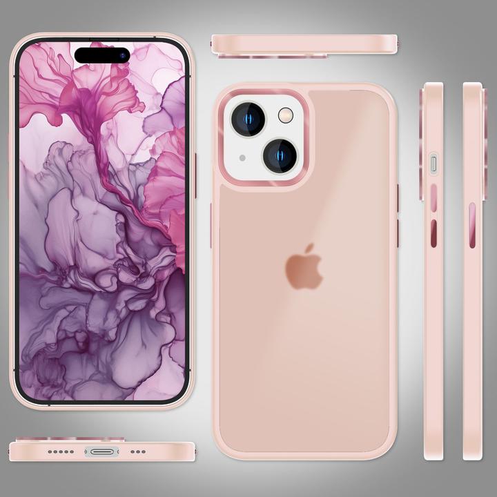 Image du produit Nalia Étui hybride Matt Transparent Frosted (Apple iPhone 15 Plus)