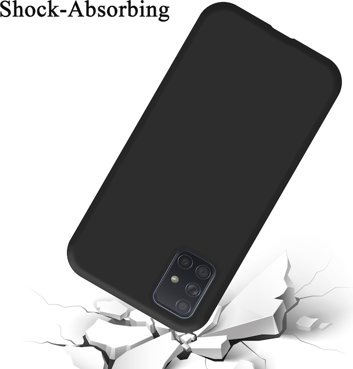 Actual product image Cadorabo TPU Liquid Silicone Case Cover (Samsung Galaxy A51 5G)
