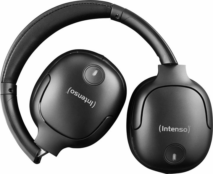 Immagine prodotto Intenso Cuffie over-ear O400HA - Cancellazione attiva del rumore ibrida, fino a 75 ore di autonomia e B (ANC, 75 h, Senza fili)