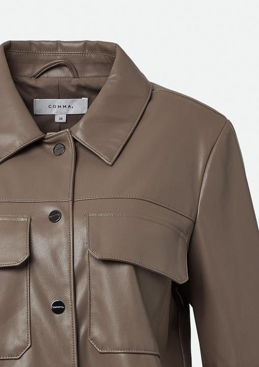 Produktbild Comma Indoor-Jacke Kurze Jacke in Lederoptik (44)