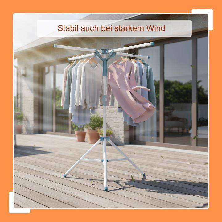 Actual product image Relaxdays Wäscheständer für Kleiderbügel