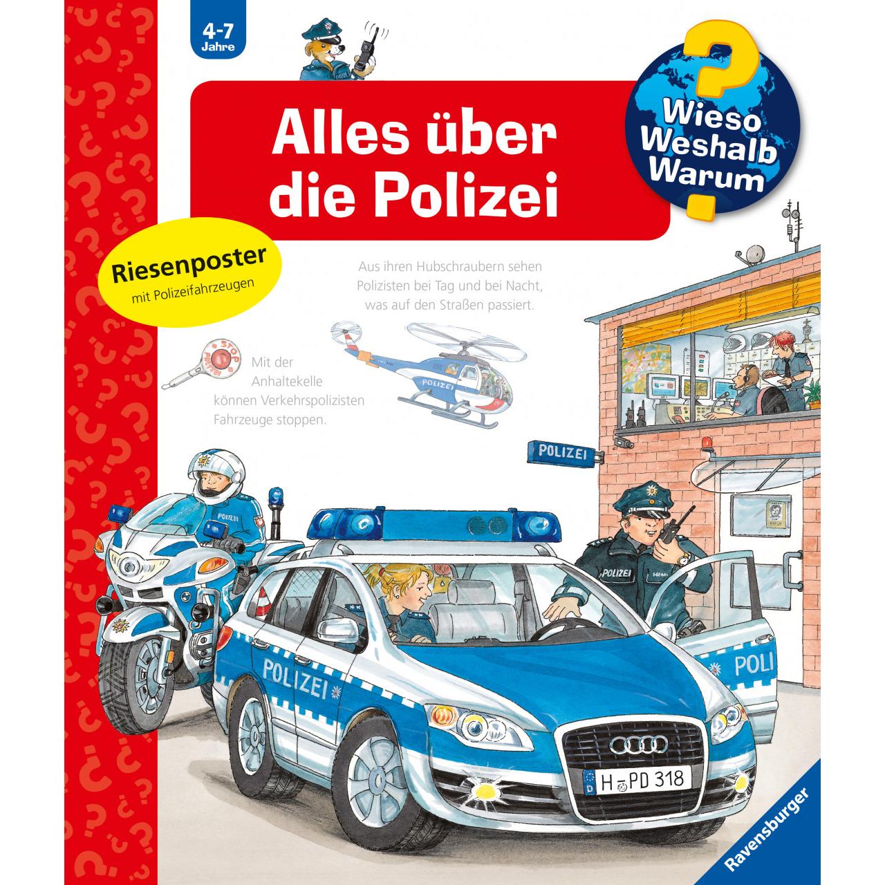 Alles über die Polizei, Kinderbücher von Andrea Erne, Wolfgang Metzger