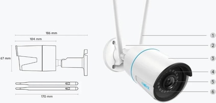 Produktbild Reolink W320-5MP (2560 x 1920 Pixels)