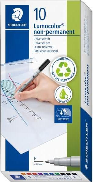 Produktbild LC-Power Lumocolor NonPermanent-Marker (10x)